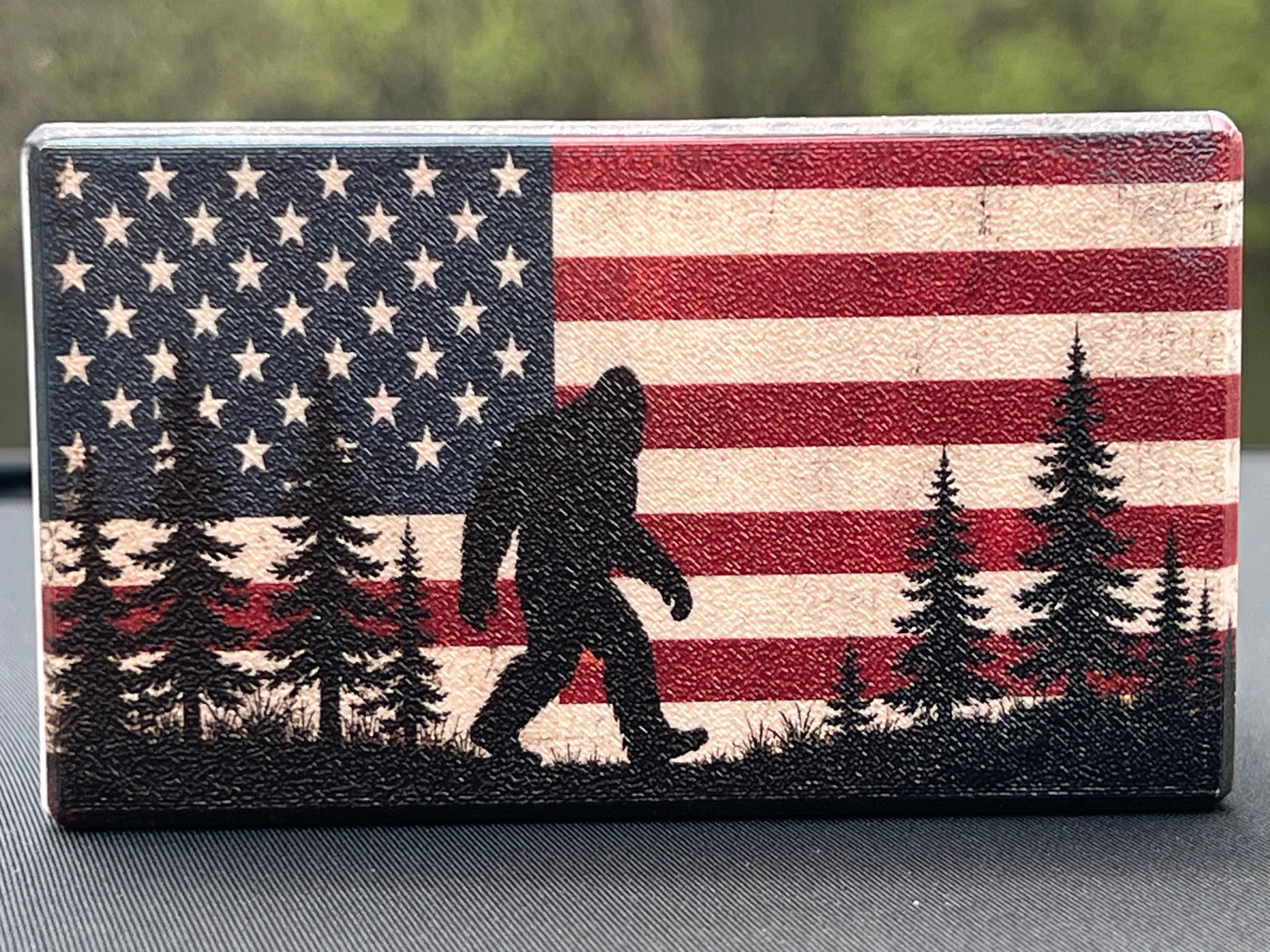 EVOK Shuttle —  Stars, Stripes & Sasquatch Custom Phone Amplifier