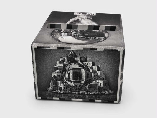 EVOK Shuttle Escher-Inspired Optical Illusion Phone Amplifier
