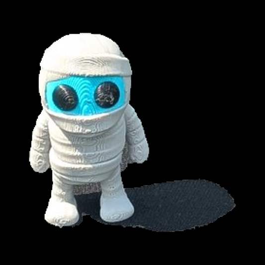 Mini Mummy 3D printed mini on black background